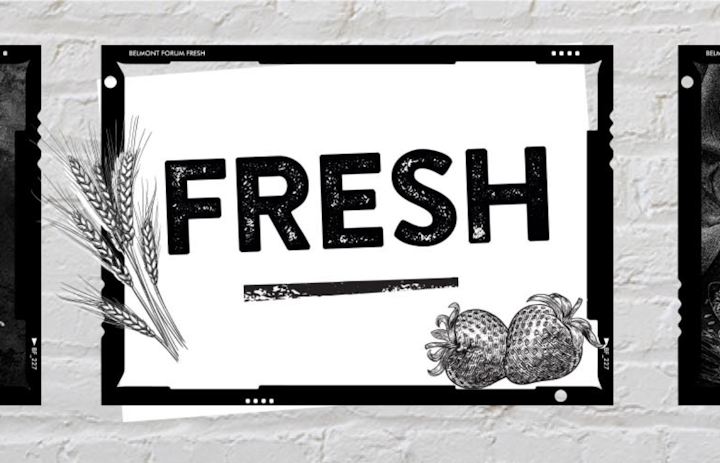 Monochrome Fresh Sign