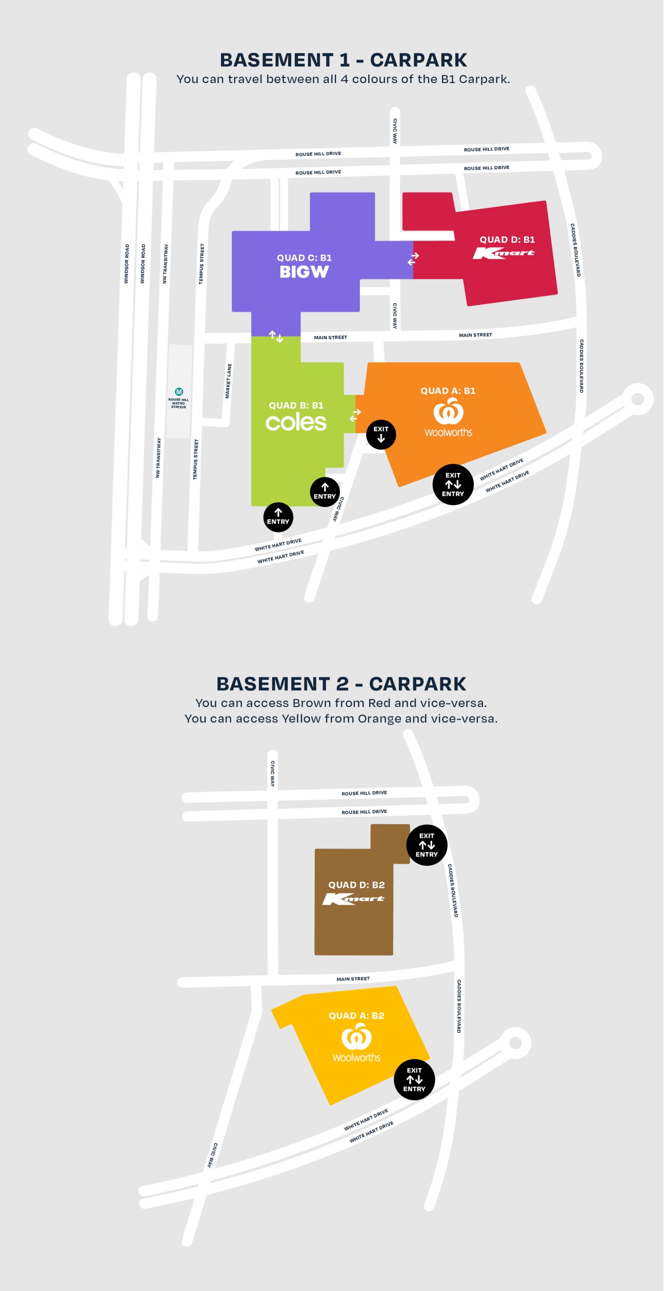 Parking map