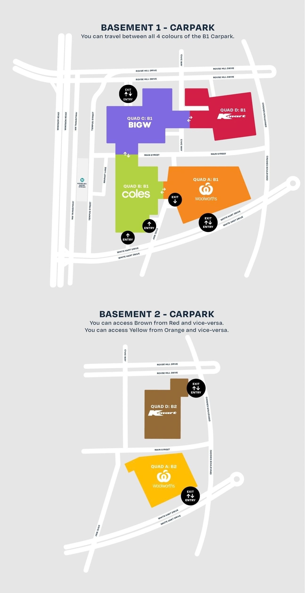 Parking map