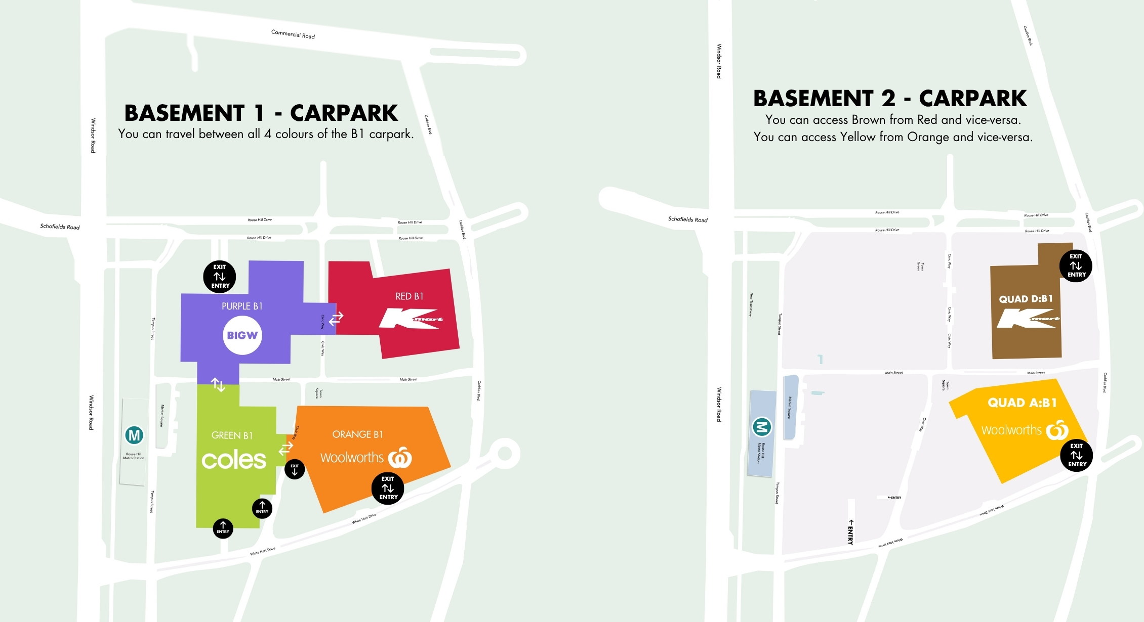 Parking map