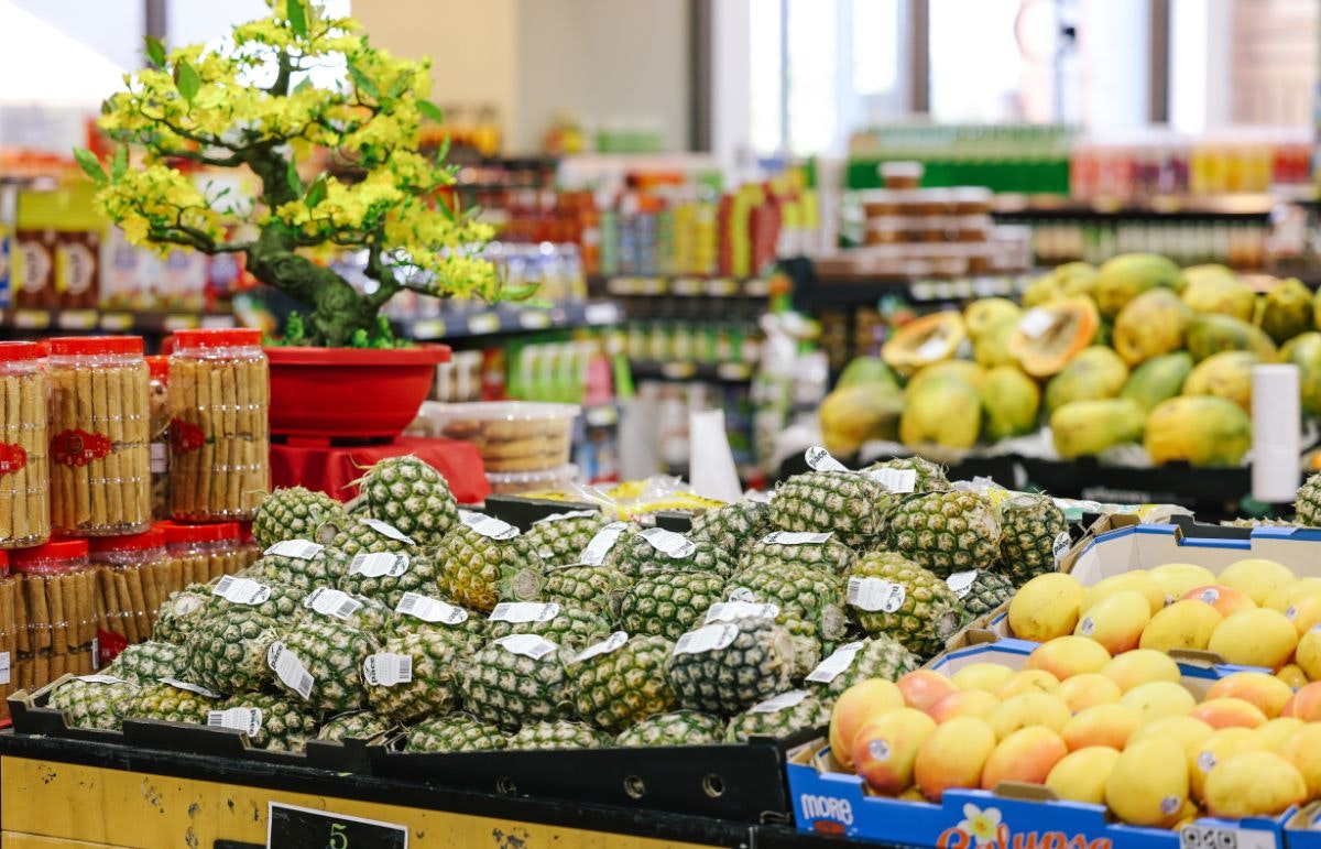 Lunar New Year Fresh Fruits and Snacks