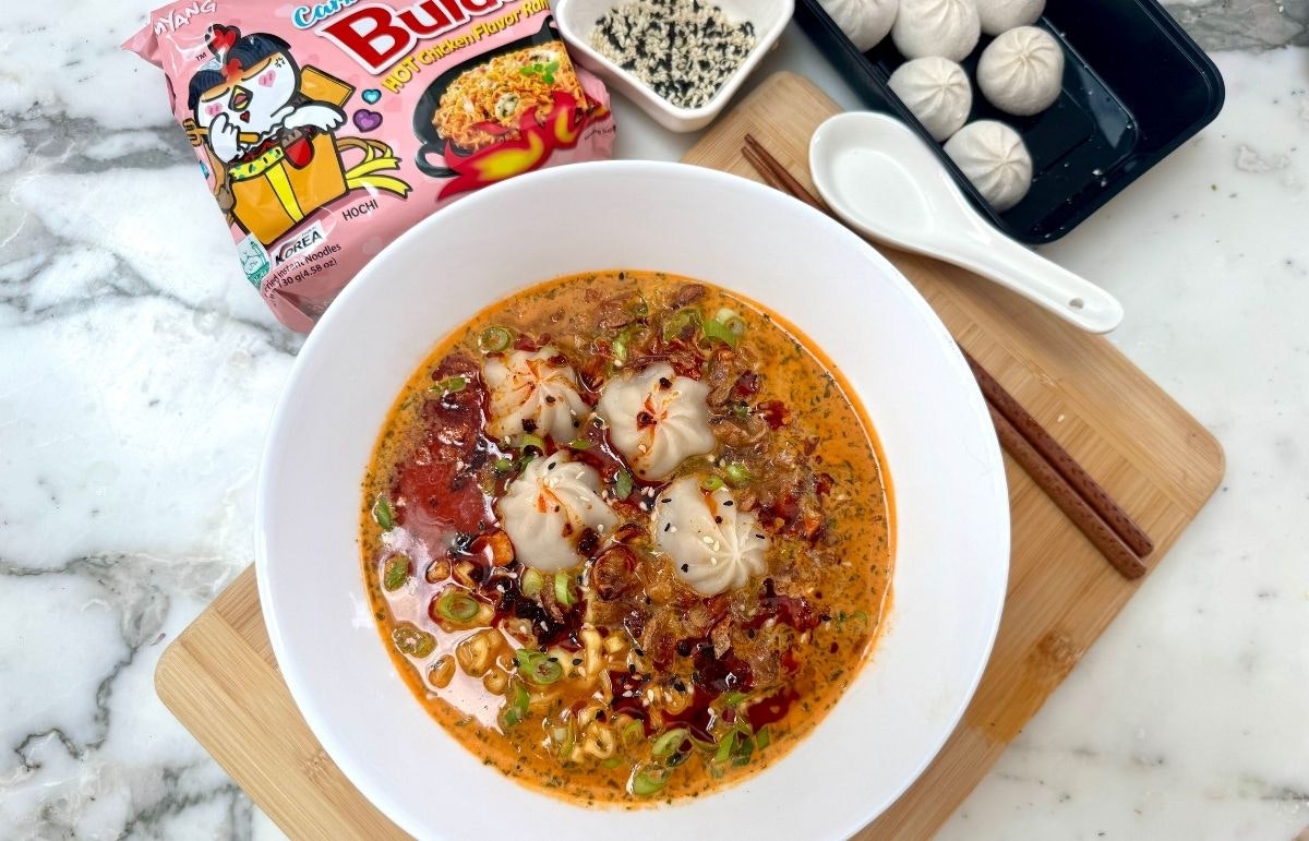 Soup Dumpling Buldak Ramen
