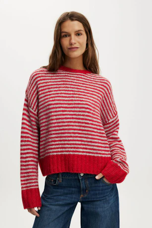 Luxe Crew Neck Sweater