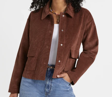Elodie Cord Jacket