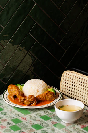 Curry Chicken Rice