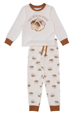 Girls 2-7 Soft Touch Lounge Pyjamas